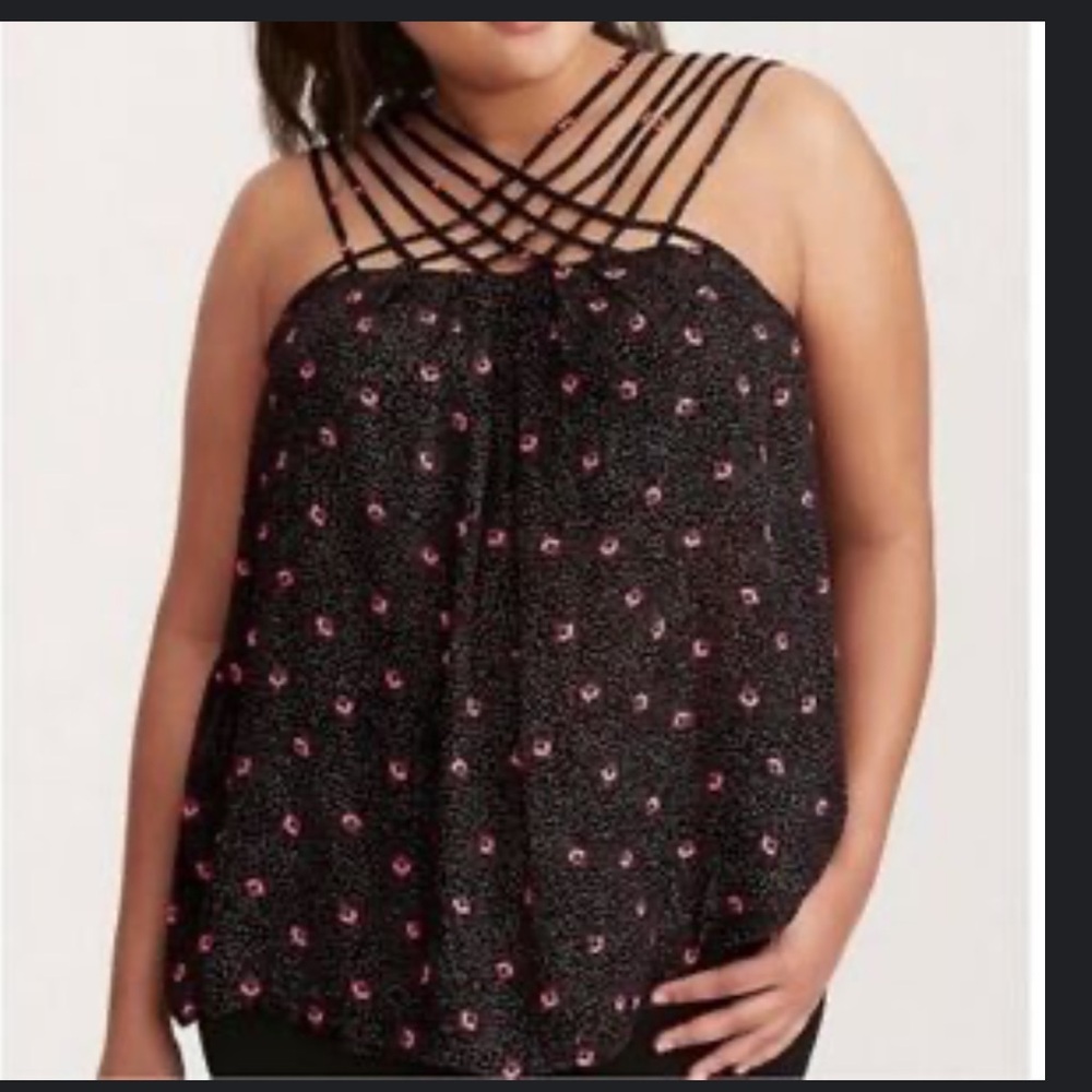 Torrid Floral Smock Tank
